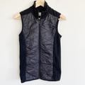 Athleta Jackets & Coats | Athleta Lightweight Quilted Knit Puffer Vest | Color: Black | Size: Xs