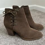 Jessica Simpson Shoes | Jessica Simpson Women’s Suede Brown Ankle Booties | Color: Brown | Size: 8