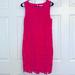 Jessica Simpson Dresses | Jessica Simpson Crocheted Lace Sheath Dress 6 | Color: Pink | Size: 6