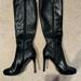 Nine West Shoes | Brand New Nine West Knee High Black Boots With Heel Size 7.5 | Color: Black | Size: 7.5