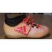 Adidas Shoes | Girl's Adidas Classic Orang Techfit X Shoes Sneakers Sz. 11k Lace-Up Soccer | Color: Orange/White | Size: 11