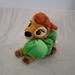 Disney Toys | Disney Store Exclusive Bambi Green Easter Bow 9"X8" Plush | Color: Green | Size: Osbb