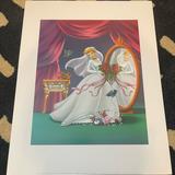 Disney Art | Disney Cinderella - My Perfect Wedding By The Mcgraw Group 11" X 14" | Color: Blue/White | Size: Os