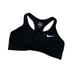 Nike Intimates & Sleepwear | Nike Dri Fit Black Zip Up Sports Bra | Color: Black/White | Size: S