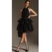 Anthropologie Dresses | Anthropologie Hutch Halter Tulle Mini Dress Backless Black Size 12 Or Large New | Color: Black | Size: 12