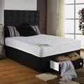 Hf4You 6Ft Super Kingsize Micro Quilted Soft Touch Divan Bed 13.5G Open Spring Next Day - 4 Drawers - No Headboard