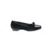 Baretraps Flats: Black Print Shoes - Women's Size 11 - Almond Toe