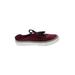 Airwalk Sneakers: Slip-on Platform Casual Burgundy Color Block Shoes - Women's Size 8 1/2 - Round Toe