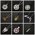 Smile Natural Necklace for Men and Women ROM Sam Angel Castiel Wing Pentacle Pentagram Planner