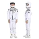 Costume d'astronome de l'espace blanc pour enfants combinaison cosplay Halloween fête de Noël