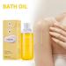 Weloille Essential Oil Aromatic Body Bath Oil 400ml Lasting Aromatic Gentle Deep Cleaning Delicate Skin Women