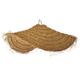 Abat-jour parasol fibre de palmier osier naturel 100x100 cm