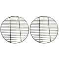 2pcs Household Grill Mesh Camping Grill Mesh BBQ Grilling Mesh Simple Grill Net Metal Grill Mesh for BBQ