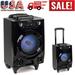 Outdoor Party Speaker Wireless Bluetooth Sound Box Party Tailgate LED Speaker with Microphone