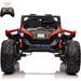 NEILA Upgraded 24V Kids UTV 2 Seat 4WD Off-Road Vehicle Ride on Car for Kids with Remote Control 10AH Battery Powered Electric Toys 400W Powerful Motors with 17 EVA Wheel Metal Suspension (Red)