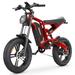 Hidoes B6 Electric E-bike Adult Electric Bike 20 Fat Tire Adult Ebike Electric Mountain Bicycle off-Road Bike with Shimano 7-Speeds