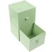 2pcs Desktop Stackable Drawer Box Jewelry Organizer Stationery Storage Case Desk Organizer