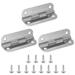 Lierteer 3PCS Stainless Steel Cooler Hinges & Screws Replacements For Igloo Cooler Parts