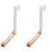 2pcs Over Door Rack Clothing Hanging Hook Rear Door Hanger Punch Free Over Door Organizer