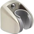 On Wall Mount Shower Bracket for Handheld Shower Head Height Adjustable Holder - Large Angle Adjustable to Meet Any Space Bathroom- Brushed Nickel