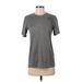 Nike Active T-Shirt: Gray Activewear - Women's Size Small