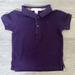 Burberry Shirts & Tops | Burberry Children Youth Kids Boys Purple Polo Shirt Top Designer Sz 12 Months | Color: Purple | Size: 12mb