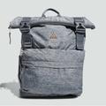Adidas Bags | Adidas Charcoal Gray And Rose Gold Yola Fold Over Women’s Backpack | Color: Gold/Gray | Size: Os
