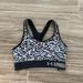 Under Armour Intimates & Sleepwear | 2 For $10 Under Armour Black/White Sports Bra, Size S | Color: Black/Gray | Size: S