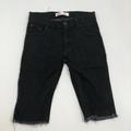 Levi's Shorts | Levi's 511 Jeans Women's 16 Black Slim Straight Capri Denim Pants Size 16 Reg | Color: Black | Size: 16 Reg