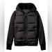 Athleta Jackets & Coats | Athleta Girl Always Down Jacket Size Xl/14 | Color: Black | Size: 14g