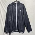 Adidas Jackets & Coats | Adidas Men's Size Large Windbreaker Jacket Black Polyester Running | Color: Black | Size: L