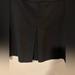 Coach Skirts | Coach New York Wool Inverted Pleat Black Wool Skirt Size 10 | Color: Black | Size: 10