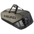 HEAD Unisex-Adult Pro X Racquet Bag L Tennistasche, Thyme/Schwarz, L