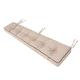 Bench Cushion Bench Cushion Cushion Outdoor Bench Cushion for Benches in the Home and Garden Seat Cushion 180 x 40 cm Beige
