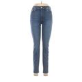 Hudson Jeans Jeggings - Mid/Reg Rise: Blue Bottoms - Women's Size 28