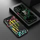 Monster-Energy-Coque de téléphone translucide conviviale rée pour Samsung A73 A72 A54 A53 A52S