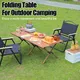 Table pliante ultralégère avec sac de rangement table de camping en plein air table portable