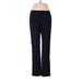 Lafayette 148 New York Dress Pants - Mid/Reg Rise: Blue Bottoms - Women's Size 4