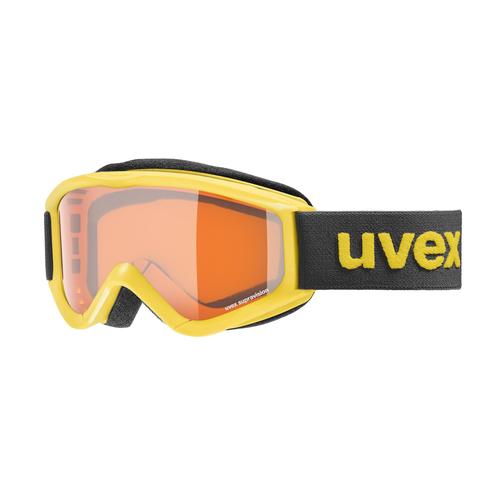 Uvex SPEEDY PRO Unisex-Skibrille Vollrand Monoscheibe Kunststoff-Gestell, schwarz