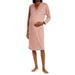 Anytime Maternity/nursing Long Sleeve Lounge Dress