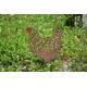 Bronze rooster Jasper measuring 38cm for garden/outdoor