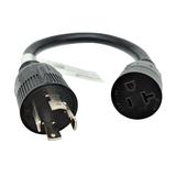 Parkworld 886214 Generator L14-30 Plug male to 5-20 (Household 5-15) Receptacle female Adapter Cord