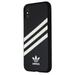 Adidas 3-Stripes Samba Snap Case for Apple iPhone XS / X - Black / White Stripes (Used)