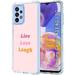 TalkingCase Phone Cover Compatible for Samsung Galaxy A23 5G/4G 2022 Live Love Laugh Print Lightweight Flexible Print in USA