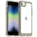 Feishell Clear Case for iPhone 7/8/SE 2020/SE 2022 4.7 inch Shockproof Hybrid Soft TPU Bumper Anti-Scratch Hard Acrylic Back Transparent Slim Phone Case Cover for iPhone 7/8/SE 2020/SE 2022 Gray