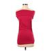 Lilla P Casual Dress - Bodycon Strapless Sleeveless: Burgundy Dresses - Women's Size X-Small