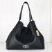 Coach Bags | Coach Edie Black Pebble Leather Hobo | Color: Black/Gold | Size: 13.75"L X 6.25"W X 11"H