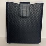 Gucci Tablets & Accessories | Gucci Guccissima Dark Blue Ipad Case | Color: Blue | Size: 22 X 22.5 X 1.5 Cm