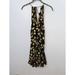 Free People Dresses | Free People Intimates Black Yellow Floral Trapeze Style Dress Size Large | Color: Black | Size: L