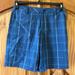 Under Armour Bottoms | Boys Under Armour Blue Plaid Athletic Chino Shorts Size Yxl | Color: Blue | Size: Xlb